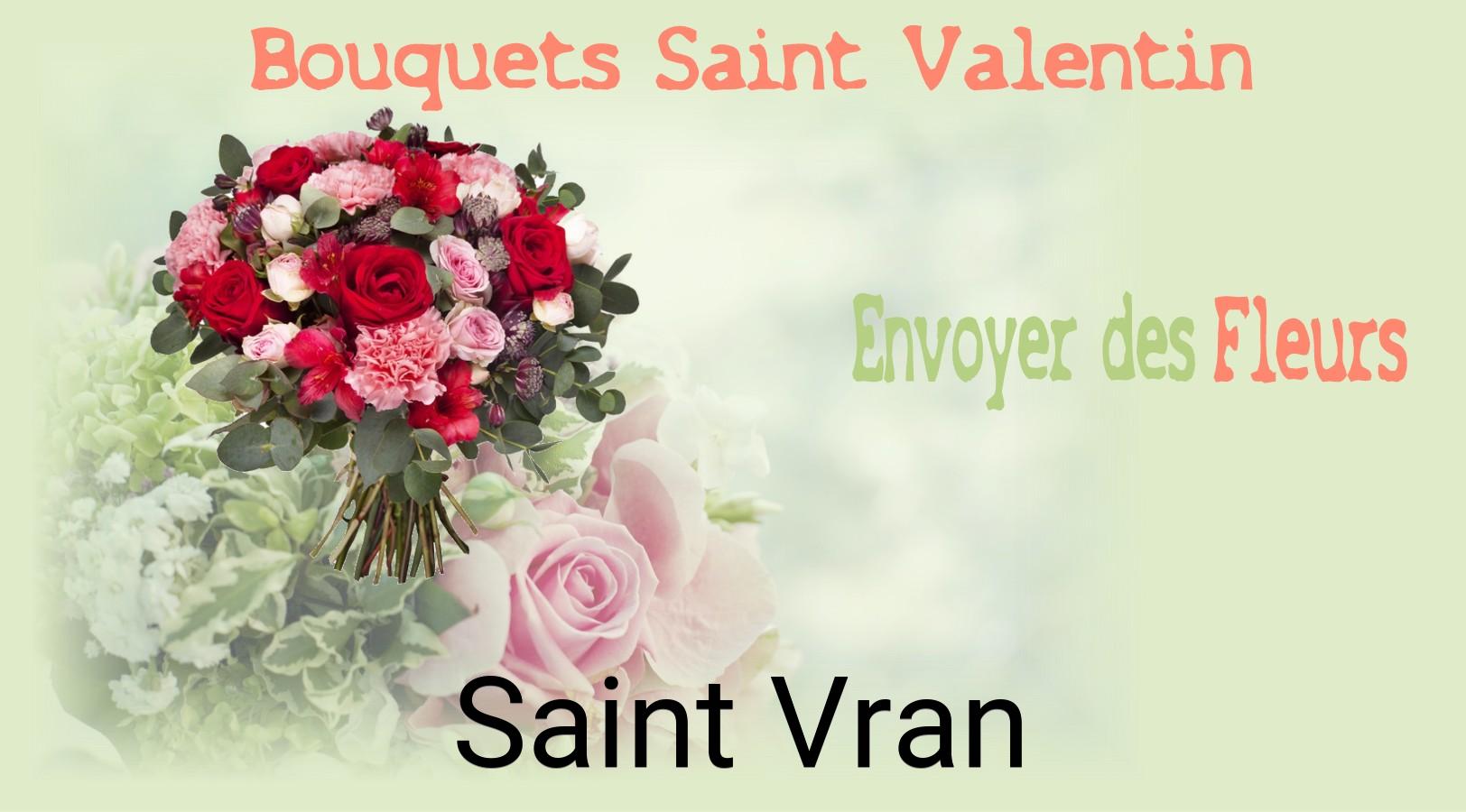 Roses de Saint-Valentin livrées à Saint-Vran